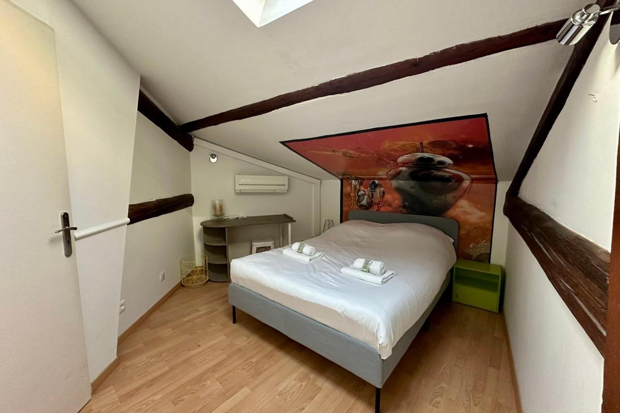The Duplex- Air-Conditioned 3 Bedrooms In The Center Of Montpellier! Bagian luar foto